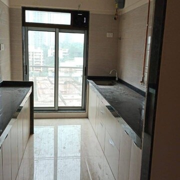 Kitchen in 1.5 BHK Apartment at Runwal Forests, Dockyard Colony – for Rent