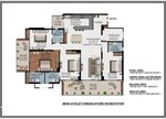 4 BHK 3150 Sq.Ft. Apartment in Windsor Majesty