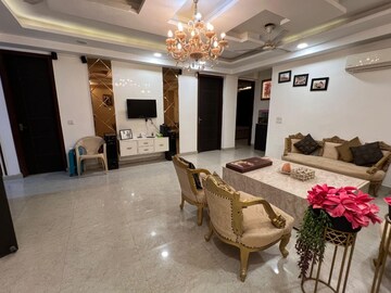Living Room in 3 BHK Builder Floor at Sector 37 – for Rent