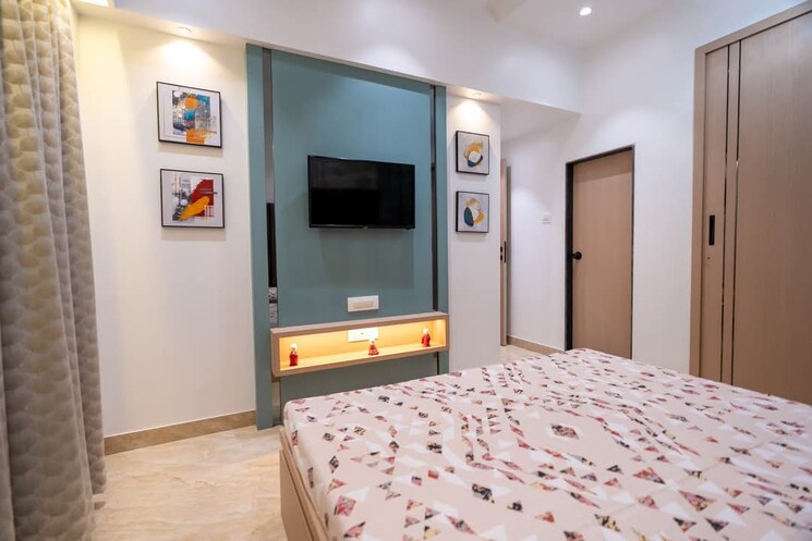 Master Bedroom, samrin-heritage 2 Bedroom 736 Sq.Ft. Apartment In Panch Pakhadi Thane 8772283