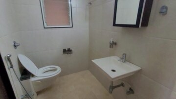 Bathroom in 3 BHK Apartment at Shree Bal Kapil Akhila, Baner – for Rent