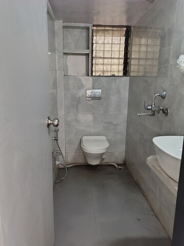 Bathroom in 1 BHK Apartment at Suyog CHS Andheri, Andheri West – for Rent