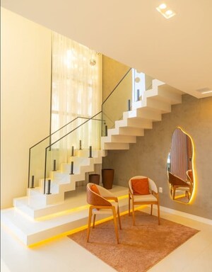 Staircase in 4 BHK Builder Floor at Sector 31 – for Sale