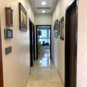 Building Lobby in 3 BHK Apartment at Oberoi Exquisite Goregaon, Goregaon East – for Sale