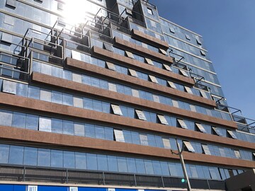  Office Space – Exterior View View at United World Trade Tower, Makarba - for Rent