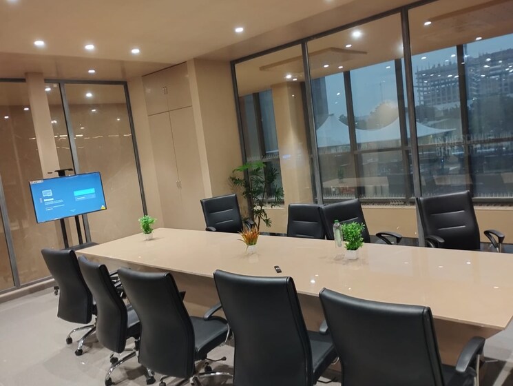 Team Area, united-world-trade-tower Commercial Office Space 680 Sq.Ft. In Makarba Ahmedabad 8772544