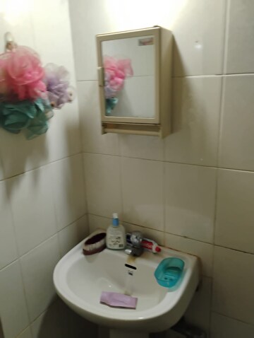 Bathroom in 2 BHK Apartment at Nirmal Lifestyle Residency CHS Ltd, Mulund West – for Rent