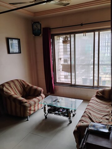 Living Room in 2 BHK Apartment at Nirmal Lifestyle Residency CHS Ltd, Mulund West – for Rent