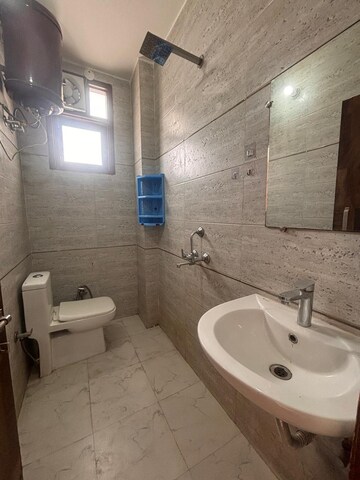 Bathroom in 3 BHK Apartment at South Delhi – for Rent