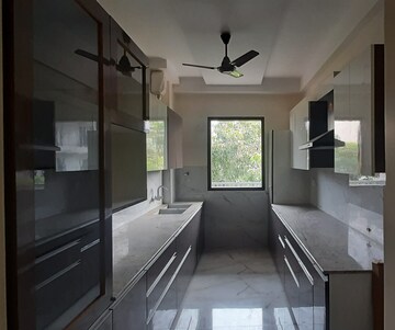 Kitchen in 4 BHK Builder Floor at Ansal Sushant Lok I, Sector 43 – for Rent