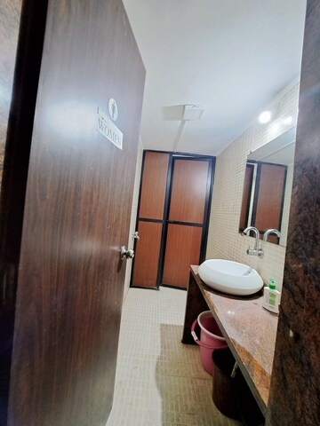 Bathroom in  Office Space at One Platinum, Cbd Belapur Sector 15 – for Rent