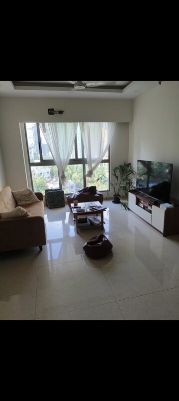 Living Room in 2.5 BHK Apartment at The Wadhwa Anmol Fortune, Goregaon West – for Rent