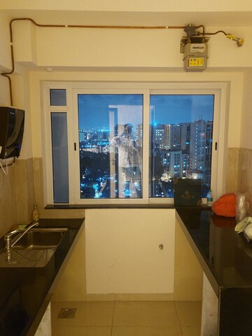 Kitchen in 1 BHK Apartment at LnT Veridian, Powai – for Rent