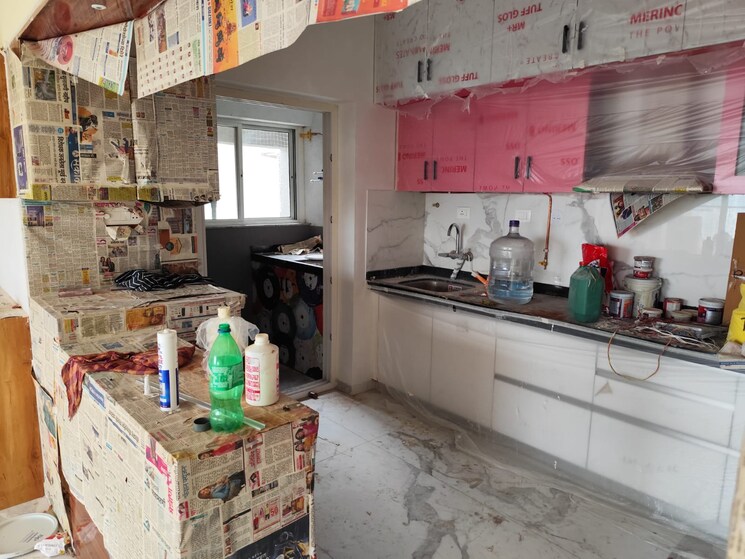 Kitchen, pride-platinum 3 Bedroom 1350 Sq.Ft. Apartment In Baner Pune 8773483