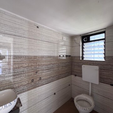 Bathroom in 3 BHK Apartment at Vasai West – for Sale
