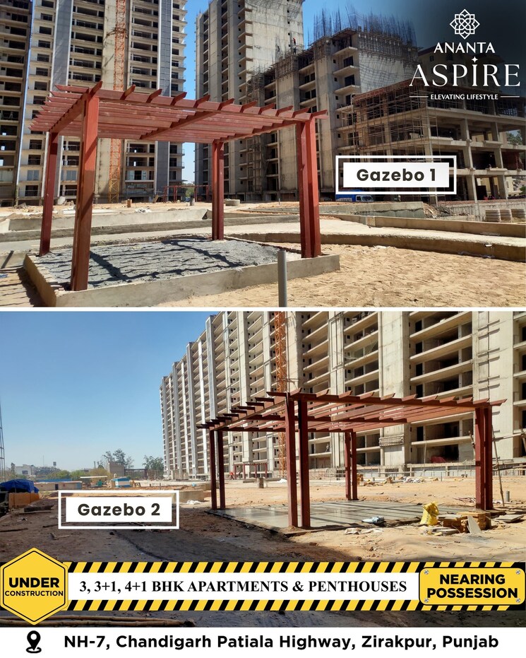 Exterior View, the-ananta-aspire 4 Bedroom 2945 Sq.Ft. Apartment In Utrathiya Zirakpur 8773521