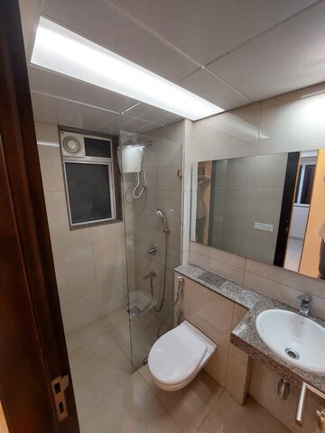 Bathroom in 2 BHK Apartment at Hubtown Hillcrest, Andheri East – for Rent