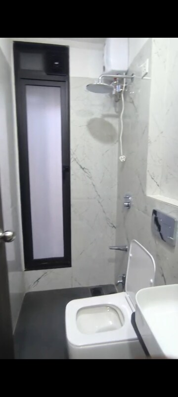 Bathroom in 3 BHK Apartment at DLH Dawn, Santacruz West – for Rent