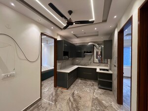 Kitchen in 3 BHK Builder Floor at Palm Residency Chhatarpur, Chattarpur – for Sale