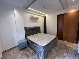 Bedroom in 3 BHK Builder Floor at Palm Residency Chhatarpur, Chattarpur – for Sale