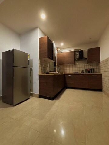 Living Room in 3 BHK Builder Floor at Palm Residency Chhatarpur, Chattarpur – for Sale