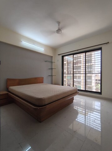 Bedroom in 2 BHK Apartment at Bankers Tower, Ulwe Sector 18 – for Rent
