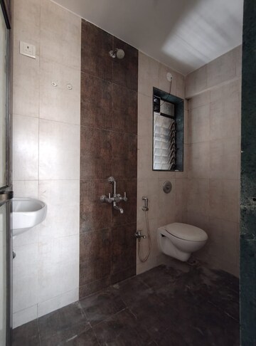 Bathroom in 2 BHK Apartment at Bankers Tower, Ulwe Sector 18 – for Rent