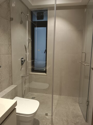 Bathroom in 2 BHK Apartment at Supreme Stellar, Khar West – for Rent