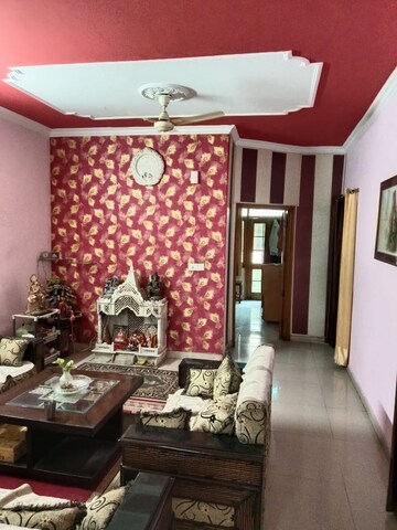 Living Room in 3 BHK Builder Floor at Dhakoli – for Sale