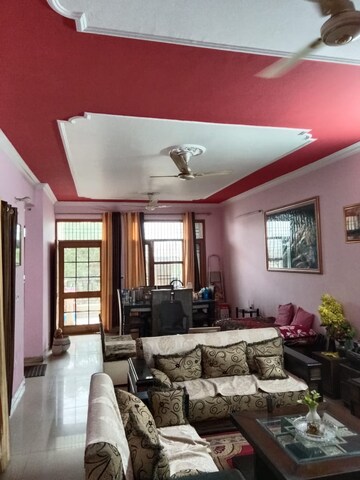 Living Room in 3 BHK Builder Floor at Dhakoli – for Sale