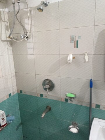 Bathroom in 3 BHK Builder Floor at Dhakoli – for Sale