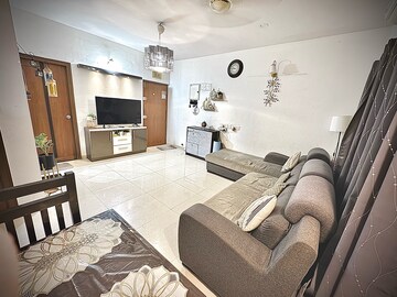 Living Room in 1 BHK Apartment at Mythreyi Naimisha, Wilson Garden – for Sale