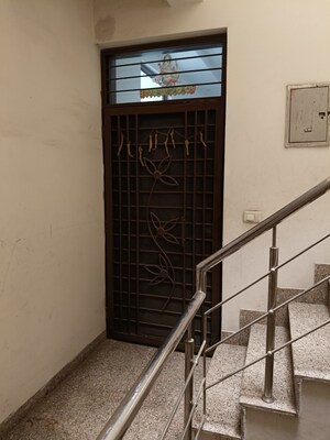 Staircase in 3 BHK Builder Floor at Guru Nanak Enclave, Dhakoli – for Sale