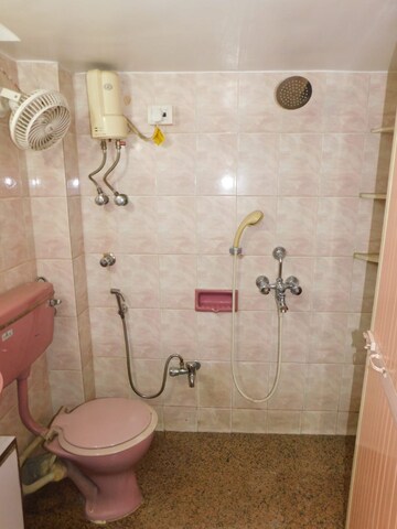 Bathroom in 3 BHK Apartment at Juhu – for Rent