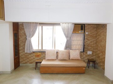 Living Room in 3 BHK Apartment at Juhu – for Rent