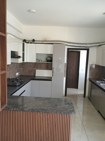 Kitchen in 4 BHK Builder Floor at BPTP Amstoria, Sector 102 – for Rent
