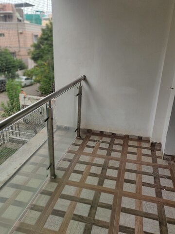 Balcony in 3 BHK Apartment at Mohan Villa Banjara Hills, Banjara Hills – for Rent