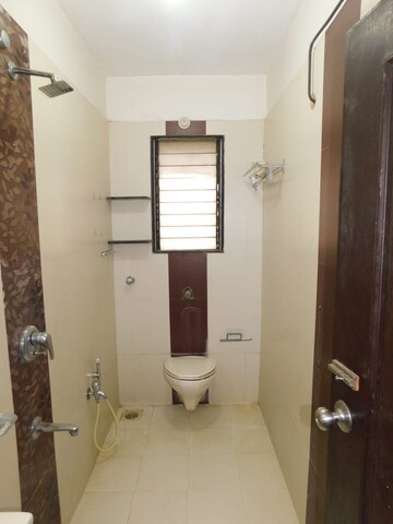 Bathroom in 3 BHK Apartment at Sai Siddhant D N Nagar Krishna CHS LTD, Andheri West – for Rent