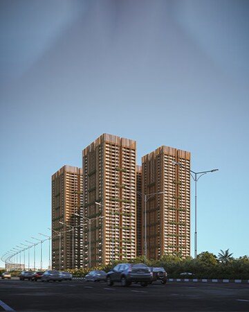4 BHK Apartment – Exterior View View at DSR Skymarq, Puppalaguda - for Sale