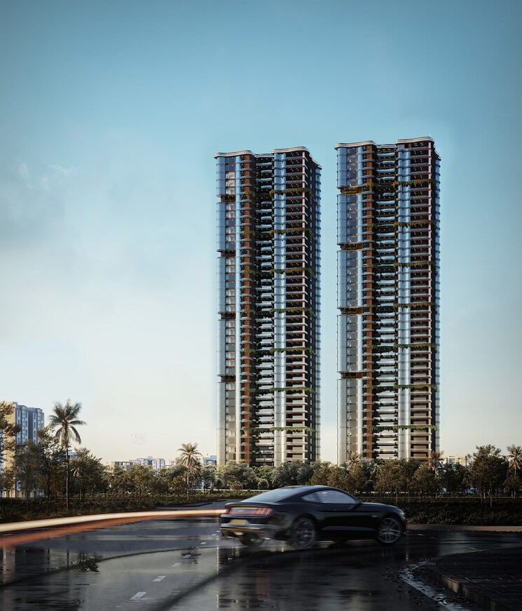 Exterior View, dsr-skymarq 4 Bedroom 4999 Sq.Ft. Apartment In Puppalaguda Hyderabad 8773823