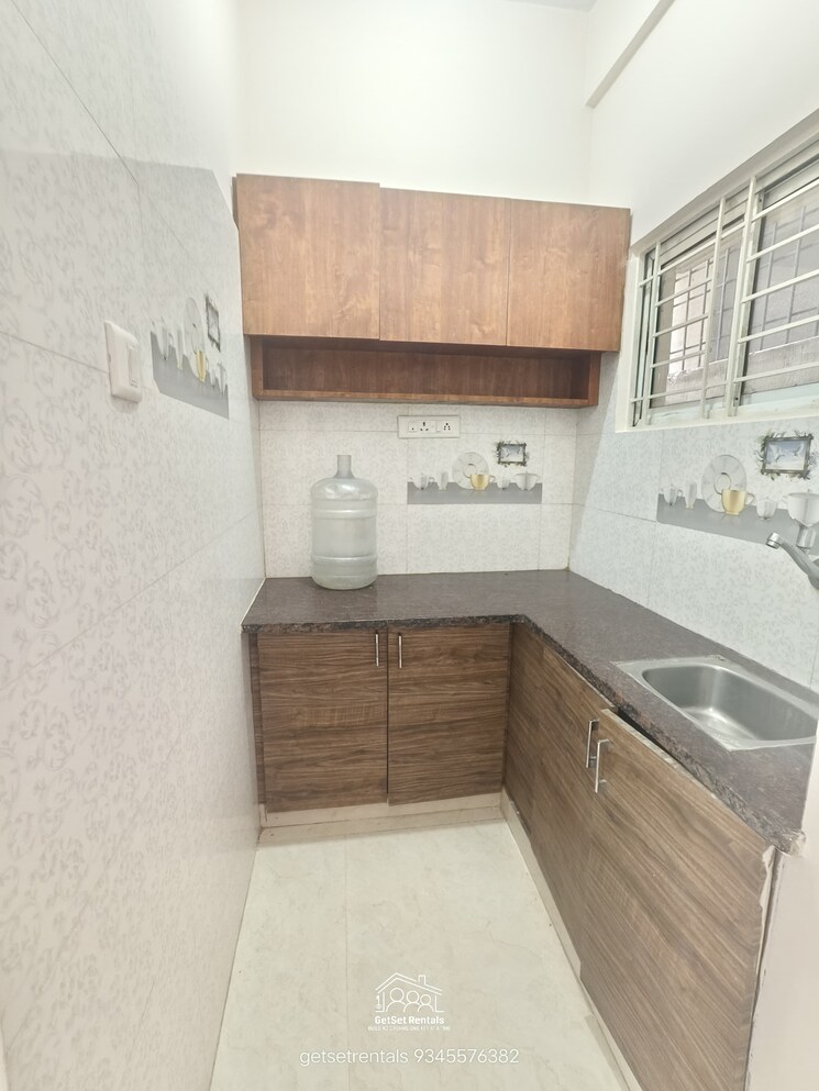 Kitchen, iti layout 1 Bedroom 600 Sq.Ft. Builder Floor In Iti Layout Bangalore 8773848