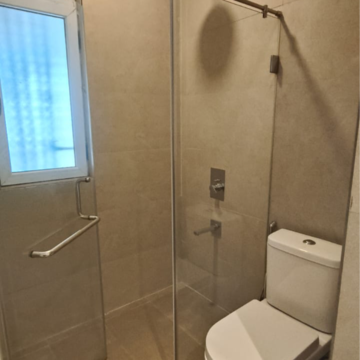 Bathroom in 4 BHK Apartment at Indiabulls Sky, Dighe Nagar – for Rent