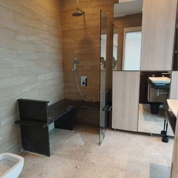 Living Room in 4 BHK Apartment at Indiabulls Sky, Dighe Nagar – for Rent