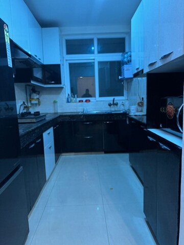 Kitchen in 3 BHK Apartment at Great Value Sharanam, Sector 107 – for Rent