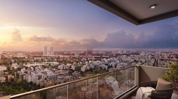 4 BHK Apartment – Exterior View View at New Town Action Area 1 - for Sale