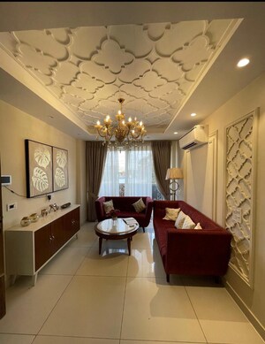 Living Room in 3 BHK Builder Floor at Sector 124 – for Sale