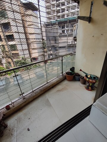 Balcony in 2.5 BHK Apartment at Raj Horizon, Mira Road East – for Rent