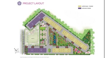 Master Plan in 2 BHK Apartment at Adani Aster Neo, Shantigram – for Sale