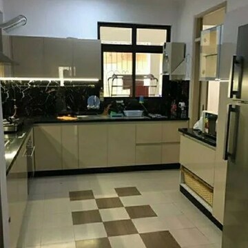 Kitchen in 3 BHK Builder Floor at Stellar One, Sector 1 Greater Noida – for Rent