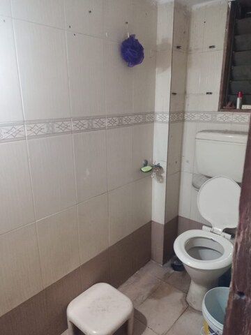 Bathroom in 2 BHK Apartment at Shantinagar CHS, Mira Road – for Rent